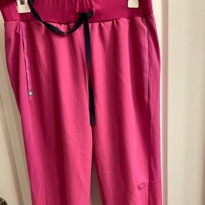 Figs scrubs, orchid pink joggers